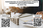 Онлайн-голосование за распределение средств бюджета Сургутского района на 2026 год.